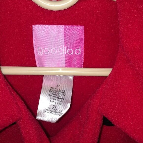 Adorable 2t Fancy Fleece Coat - Picture 3 of 5